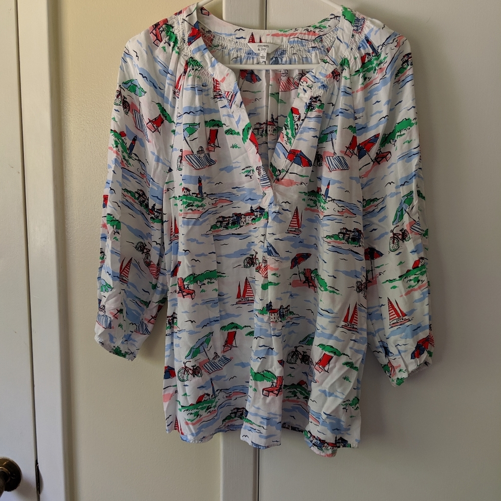Crown & Ivy blouse